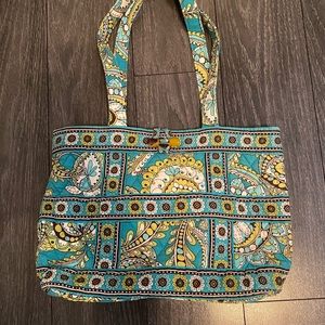 Vera Bradley Peacock Mini Toggle Tote